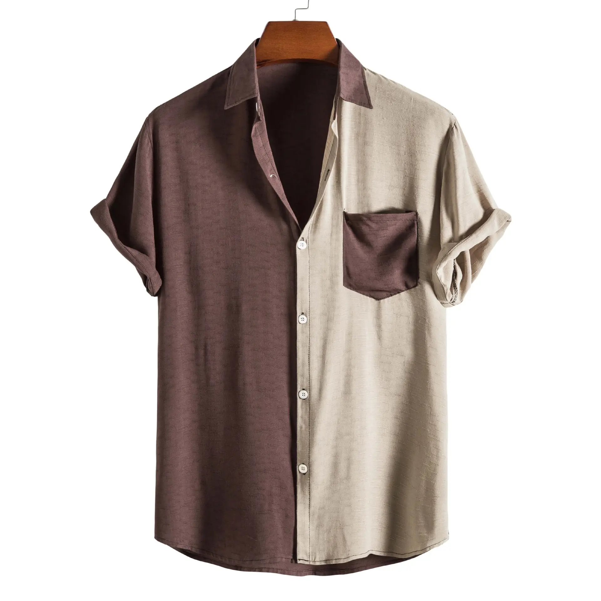 Summer Printing Hawaiian Shirt Men 2022 Short Sleeve Streetwear Lapel Casual Brand Shirts Chic Button Camisa Plus Size