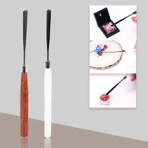 Stainless Steel <b>Nail</b> Art Glue Stirring Stick Gel Polish Mixing Tool for UV Gel Manicure Application - Product Image 1
