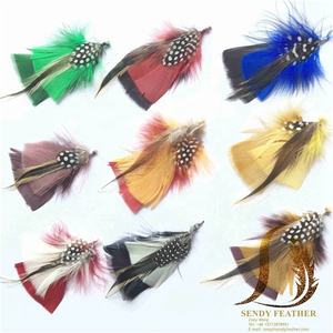 Broche en plumes pour <span class=keywords><strong>homme</strong></span>, faite à la main, nouvelle, pour la décoration <span class=keywords><strong>de</strong></span> costume, fête <span class=keywords><strong>de</strong></span> mode - Product Image 4