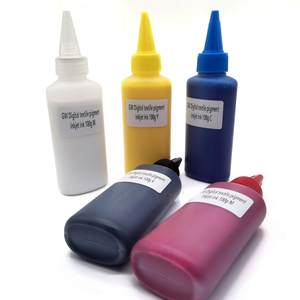 Encre éco-solvant Gwin High 100ml CMYKW, formule professionnelle, très vendue, haute qualité pour les fournitures d'impression DTF pour vêtements - Product Image 5