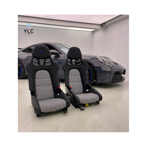 Modification de la voiture Nouveau kit de siège avant de <span class=keywords><strong>chaise</strong></span> baquet en fibre de carbone 992 GT3 RS Mise à niveau du siège avant de la voiture pour Panamera 718 911 997 - Product Image 5