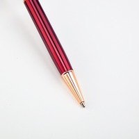 Stylo à bille flottant DIY, corps creux en métal avec paillettes, sable et décoration florale, stylo créatif pour promotions et cadeaux