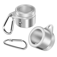 Pièces usinées CNC sur mesure pour anneaux de montage de mât de drapeau, kit de mât de drapeau en alliage métallique robuste rotatif à 360 degrés