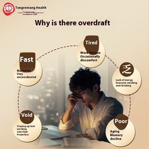 Beijing Tongrentang Véritable Rein Qi Santé Ginseng Maca Polygonatum Goji Dates Rouges Cinq Trésors Essence De Thé Ginseng Sang - Product Image 6