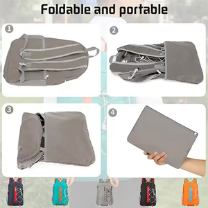 High Quality Multi-Pocket Casual Sports <strong>Backpack</strong> Lightweight <strong>Large</strong> Capacity <strong>Hiking</strong> Bag Durable Collapsible Feature Gym Outdoor - Product Image 4