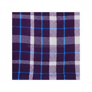 100% Cotton Plaid Checker Design Kitchen and Dining Room Towel Unique Woven Golf Hand Towel Washable <b>Dish</b> Towel - Product Image 1