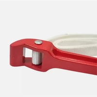Poignée en aluminium Nylon Type réglable Clé pour filtre à huile Clé à sangle pour ceinture