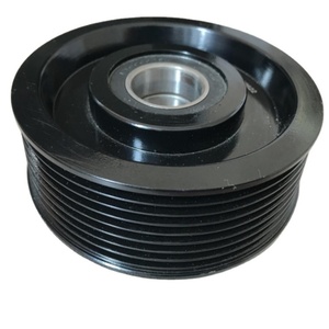 JCB Backhoe Loader 3CX4CX Belt Tensioner Idler Pulley Cast <b>Iron</b> 320/08622 HM Brand - Product Image 1