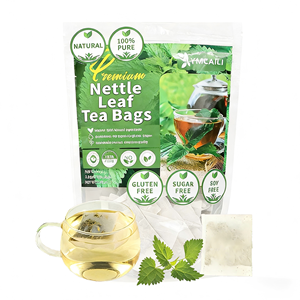 Thé de feuilles d'<span class=keywords><strong>ortie</strong></span> biologique, feuilles d'<span class=keywords><strong>ortie</strong></span> séchées pures, riches en vitamines et minéraux, favorise la détoxification, le nettoyage et le bien-être quotidien - Product Image 1