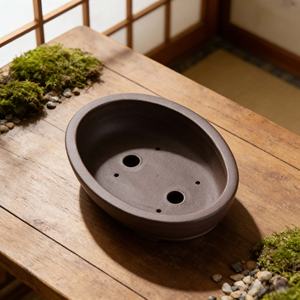 Maceta de Cerámica Verde Oliva Degradado con Orificio de Drenaje y Autorriego, Diseño Moderno Ecológico para Uso en Interiores/Exteriores - Product Image 4