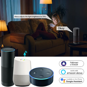 Ampoule LED intelligente WiFi Tuya 9W RGB, programmation horaire, contrôle vocal via application, compatible avec Alexa et Google Home - Product Image 4