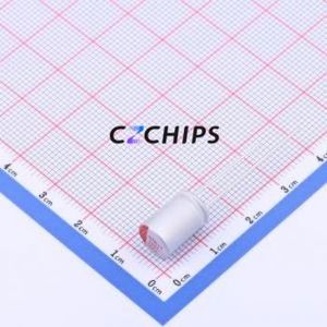 ตัวเก็บประจุแบบแข็ง KNH4100UF50V149EC0024 แบบ Through-hole (THT), ขนาด D8xL12 มม. 100uF 20% 50V 8 มม. - Product Image 1