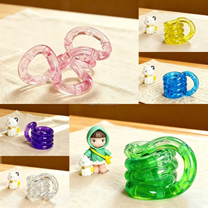 ของเล่นคริสตัลเปลี่ยนสีได้ บิดงอได้หลายสี ของเล่นฝึกสมาธิ บรรเทาความเครียด สำหรับเด็กและผู้ใหญ่ - Product Image 3