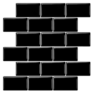 Dễ dàng tự làm vỏ dính <span class=keywords><strong>backsplash</strong></span> nhà bếp vitrified gạch 12x12 inch firebrick hiện đại cổ điển tường gạch 5 năm bảo hành 9mm - Product Image 1