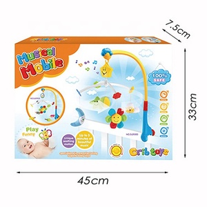 Samtoy – boîte à musique suspendue en plastique pour bébé de 0 à 6 <span class=keywords><strong>mois</strong></span>, berceau Mobile en feutre avec peluche suspendue - Product Image 6