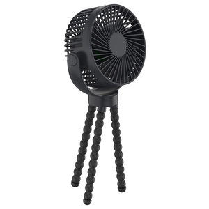 Mini ventilateur pieuvre rechargeable par USB, haute puissance, autonomie de 12h, pour poussette et utilisation en extérieur - Product Image 4