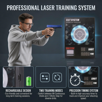 Équipement de laser game commercial, pistolet laser game, ensemble de laser game pour enfants et adultes, jeu de divertissement