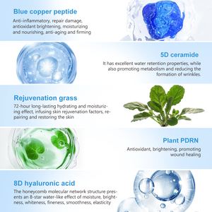 Crema Facial Reparadora Hidratante de Marca Privada, Fortalece la Piel con Ácido Hialurónico, Péptidos y <span class=keywords><strong>Ceramidas</strong></span> - Product Image 3