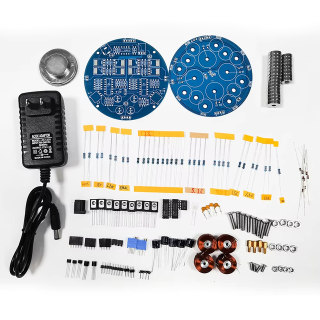 Magnetic Levitation DIY Kit with Specialized ICs Electronic Small Production Experiment Coil Push Module Circuit Board Kit