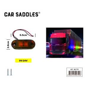Feux de remorque pour voiture 6,5x2,8cm 9V-24V pour utilisation sur camion - Product Image 3