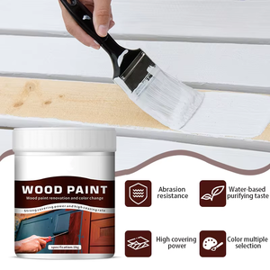 Pintura para Madera a Base de Resina Líquida, Revestimiento para Muebles de Interior/Exterior, Aplicación con Brocha, Tinte Personalizado - Product Image 4