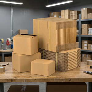 Sturdy Aseptic Eco-Friendly Waterproof Corrugated <b>Cardboard</b> Cosmetic Shipping Cartons <b>Moving</b> Storage Customizable Printed <b>Boxes</b> - Product Image 5