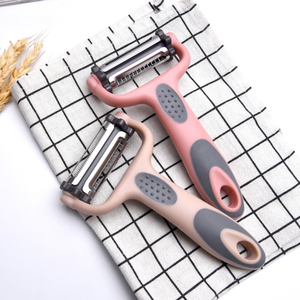 Lame en acier inoxydable, gadget de cuisine multifonctionnel 3 en 1 éplucheur de fruits et légumes offre spéciale! - Product Image 3