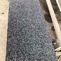 Dalles de granit gris foncé modernes polies, carreaux de sol et de mur en granit Impala Grey pour projets d'ingénierie intérieurs et extérieurs