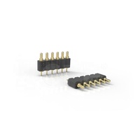Pino de Pcb de Teste, Conector de Mola de Mergulho de 6 Pinos
