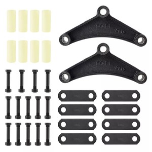 Kit de manille d'essieu de remorque Tandem en acier robuste nouvel égaliseur de manille de réparation pour pièces et accessoires de remorque à ressort à Double oeil - Product Image 1