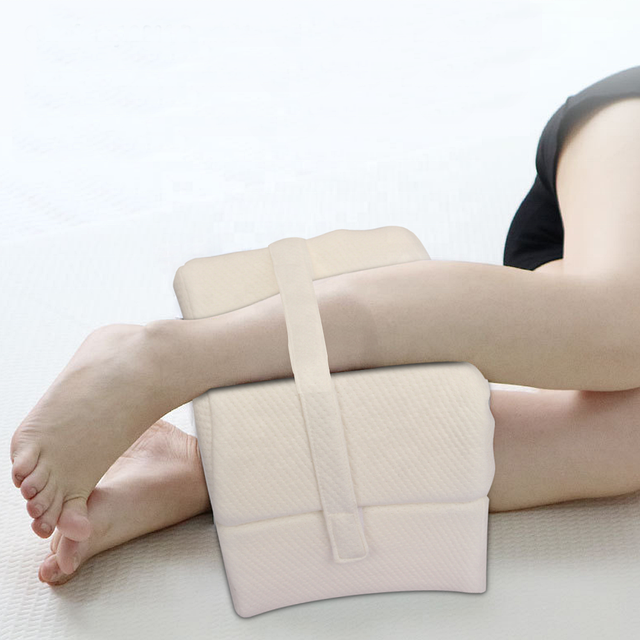 Hotsale Orthopedic Knee Pillow Memory Foam for Side Sleeper Sciatica Relief Back Pain Leg Pain Hip Pain Pregnancy
