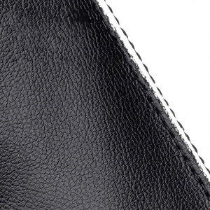Gants de conduite unisexes en cuir véritable à demi-doigts, noirs, compatibles avec les écrans tactiles, respirants, confortables et antidérapants pour la conduite en extérieur - Product Image 3