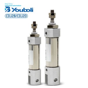 Ybl डबल अभिनय cdj2b/cdj2d छोटे/मिनी स्टेनलेस स्टील न्यूमेटिक एयर सिलेंडर उच्च गुणवत्ता वाले न्यूमेटिक भागों - Product Image 3