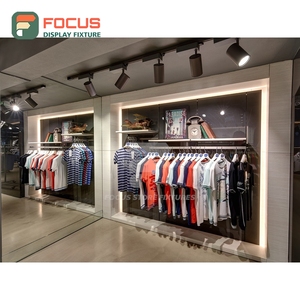Étagères de Magasin Commercial en Acier Inoxydable pour la Planification de l'Espace Commercial et les Boutiques de Vêtements en Chaîne - Product Image 5