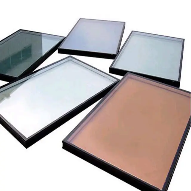 外装構造ガラス二重窓カーテンウォール強化低e断熱ガラス