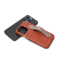 Venta al por mayor de la venta caliente de cuero de la caja del teléfono móvil de moda fundas de cuero para teléfonos móviles de cuero personalizado Logo Phone Case