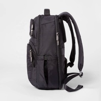 Sac à dos avec chargeur USB, Anti-vol, pour ordinateur portable intelligent, grande capacité, multifonction, Nylon, rose, doux, mode, noir, étanche