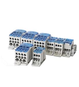 Bloque de terminales de distribución de energía de corriente grande al por mayor de fábrica para máquina 400A bloque de terminales de cable de alimentación de corriente grande - Product Image 1