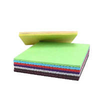 9mm 100% recycler les panneaux acoustiques en PET Matériau insonorisé Panneaux muraux acoustiques en feutre de polyester