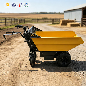 <span class=keywords><strong>Mini</strong></span>-<span class=keywords><strong>dumper</strong></span> électrique haute performance, chariot <span class=keywords><strong>à</strong></span> roues motorisé robuste <span class=keywords><strong>à</strong></span> batterie, machine de chantier pour la construction - Product Image 1