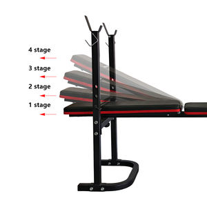 Banco Ajustable de Alta Calidad, Equipo de Gimnasio Comercial de Metal, Soporte para Barra Multifuncional y Estable, Carga Máxima de 200 kg - Product Image 3