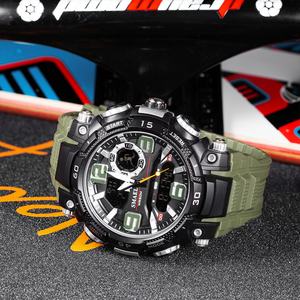 นาฬิกาดิจิตอล SMAEL คุณภาพสูง ดีไซน์เท่ กันน้ำ รุ่น 1921 พร้อมไฟเรืองแสง นาฬิกาปลุก ไฟ LED สำหรับผู้หญิงและผู้ชาย - Product Image 5