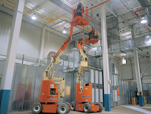 Mewp العلامة التجارية الشهيرة <span class=keywords><strong>JLG</strong></span> منصة عمل مفصلية على ارتفاعات عالية مع ذراع مقوسة ذاتية الدفع رافعة كهربائية E300AJP - Product Image 5