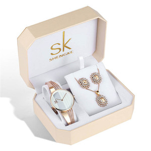 Vendita calda di lusso rosa <span class=keywords><strong>orecchini</strong></span> e collana Set Packaging personalizzato moda Business moneta portagioie popolare per le donne - Product Image 2