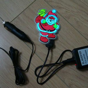 Autocollant de voiture EL luminescent à vente chaude, autocollant de voiture électroluminescent EL - Product Image 2