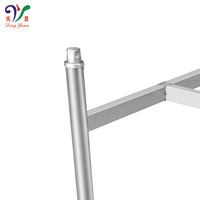 Table robuste pour restaurant Tables de restauration et de préparation en acier inoxydable Table de travail de cuisine pour traiteur