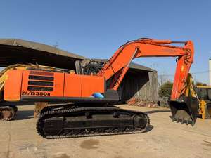 Hitachi-Excavadora de orugas de 35 toneladas, excavadora de movimiento de tierras usada, fabricada en Japón - Product Image 2