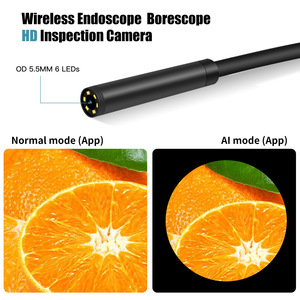 Wireless Wifi Endoscope 5Mp 5 10M For Pipeline And <b>Auto</b> Repair Battery Powered With Led Light - Product Image 2