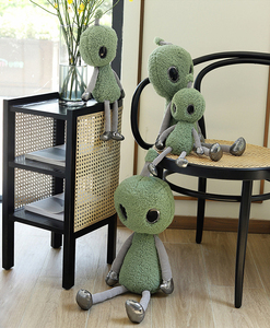 Green Aliens Peluche Juguete Dibujos animados Animales de peluche Regalo para niños Coleccionistas - Product Image 1
