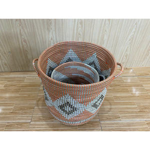 Handmade Multi-Toned <b>Storage</b> <b>Bins</b> Functional and Stylish <b>Storage</b> Baskets - Product Image 1